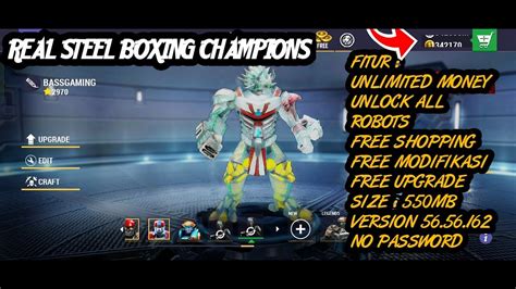 real steel boxing champions apk hack|realsteel mod apk.